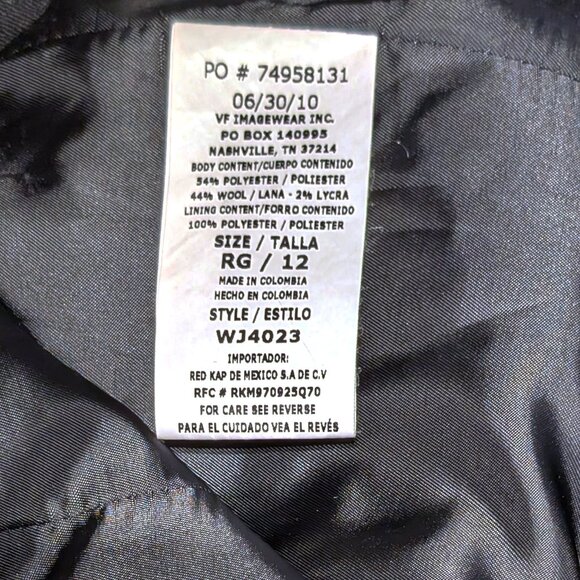 Joseph Abboud Women’s Vintage button close lined vest Size 12 - Picture 5 of 5